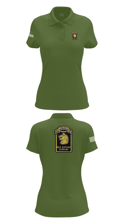 Wolfhounds 24858493 Women's Short Sleeve Performance Polo  - 55