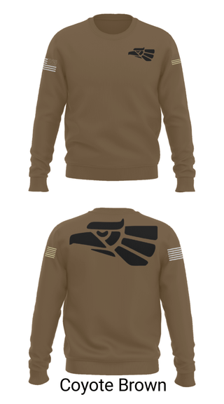 Crew Neck Sweatshirt, 578th A Co, National Guard, Teamtime, Team time, sublimation, custom sports apparel, team uniforms, spirit wear, spiritwear, sports uniforms, custom shirts, team store, custom team store, fundraiser sports, apparel fundraiser