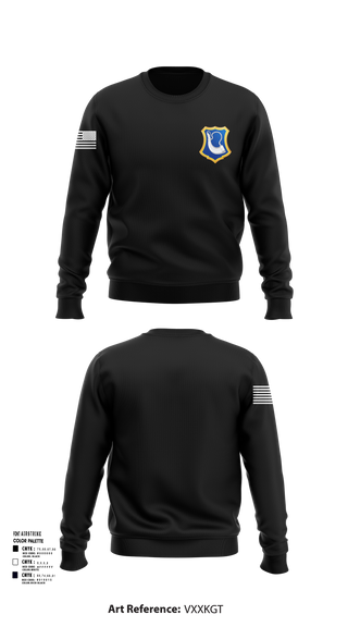 Crew Neck Sweatshirt, C-Co. 1-181st, National Guard, Teamtime, Team time, sublimation, custom sports apparel, team uniforms, spirit wear, spiritwear, sports uniforms, custom shirts, team store, custom team store, fundraiser sports, apparel fundraiser