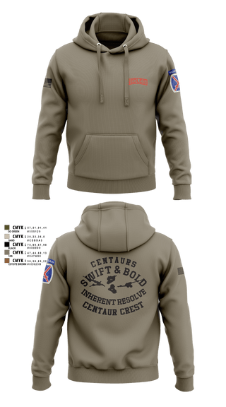 Hoodie, 3-6 FA, Army, Teamtime, Team time, sublimation, custom sports apparel, team uniforms, spirit wear, spiritwear, sports uniforms, custom shirts, team store, custom team store, fundraiser sports, apparel fundraiser