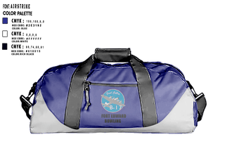 Duffle Bag, Fort Edward High School Bowling, Bowling, Teamtime, Team time, sublimation, custom sports apparel, team uniforms, spirit wear, spiritwear, sports uniforms, custom shirts, team store, custom team store, fundraiser sports, apparel fundraiser