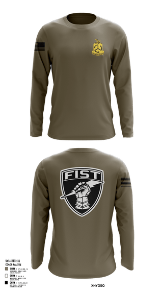 Long Sleeve Performance Shirt, 1-200 Infantry, National Guard, Teamtime, Team time, sublimation, custom sports apparel, team uniforms, spirit wear, spiritwear, sports uniforms, custom shirts, team store, custom team store, fundraiser sports, apparel fundraiser