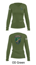 443 CA B Co 51054164 Women's Long Sleeve V-neck Shirt - 57