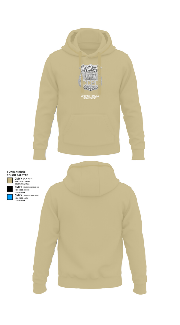 Hoodie, Co-op City Police Department, Police, Teamtime, Team time, sublimation, custom sports apparel, team uniforms, spirit wear, spiritwear, sports uniforms, custom shirts, team store, custom team store, fundraiser sports, apparel fundraiser
