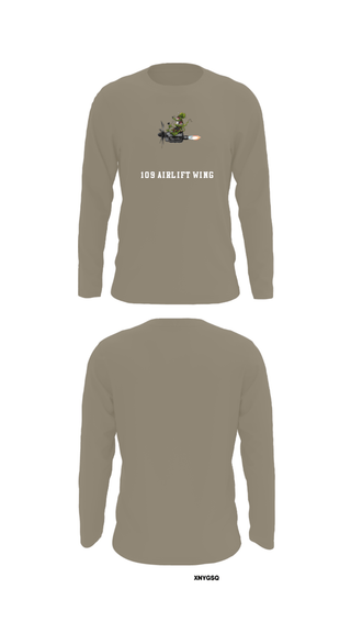 Long Sleeve Performance Shirt, 109 Airlift Wing, Air Force, Teamtime, Team time, sublimation, custom sports apparel, team uniforms, spirit wear, spiritwear, sports uniforms, custom shirts, team store, custom team store, fundraiser sports, apparel fundraiser