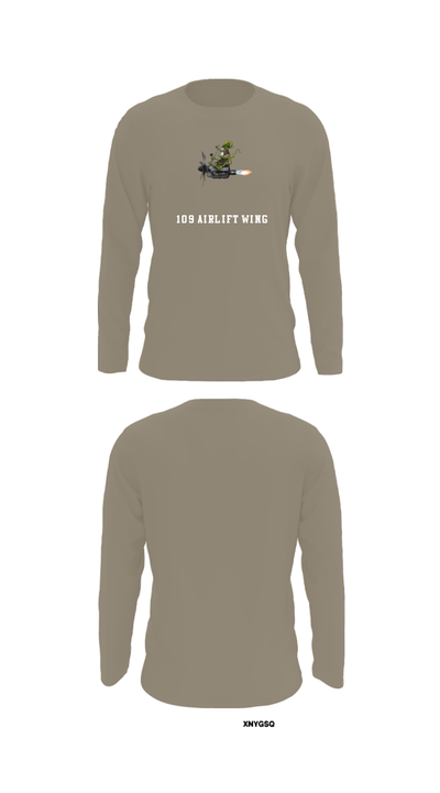 109 Airlift Wing 24678378 Long Sleeve Performance Shirt - 72