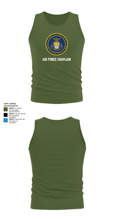 Air Force Chaplain 49250716 Tank Top - 59