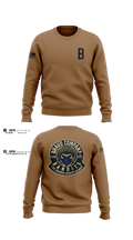 Bravo Company, 1-325 AIR, 2BCT, 82ND ABN DIV Crew Neck Sweatshirt - 4