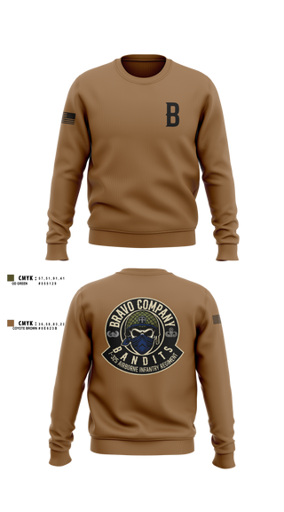 Crew Neck Sweatshirt, , Army, Teamtime, Team time, sublimation, custom sports apparel, team uniforms, spirit wear, spiritwear, sports uniforms, custom shirts, team store, custom team store, fundraiser sports, apparel fundraiser