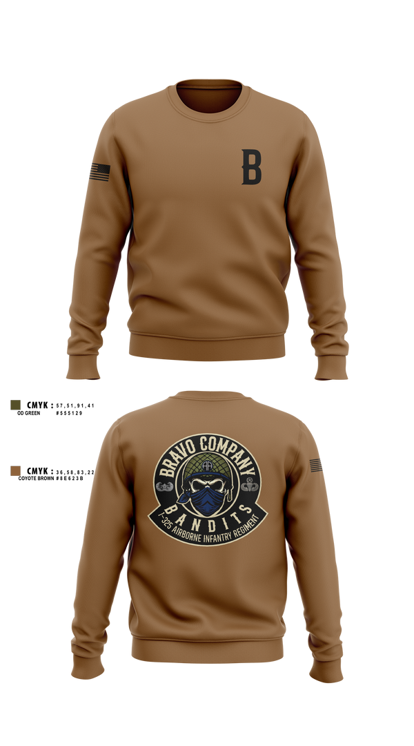 Crew Neck Sweatshirt, , Army, Teamtime, Team time, sublimation, custom sports apparel, team uniforms, spirit wear, spiritwear, sports uniforms, custom shirts, team store, custom team store, fundraiser sports, apparel fundraiser