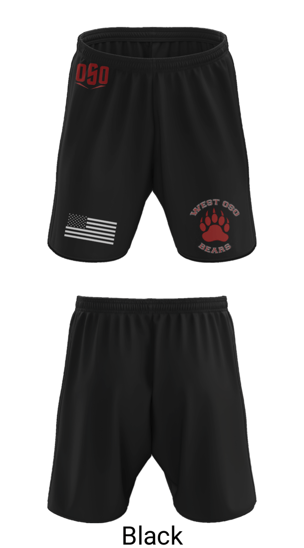 Athletic Shorts With Pockets, West Oso High School Cheer, Cheer, Teamtime, Team time, sublimation, custom sports apparel, team uniforms, spirit wear, spiritwear, sports uniforms, custom shirts, team store, custom team store, fundraiser sports, apparel fundraiser