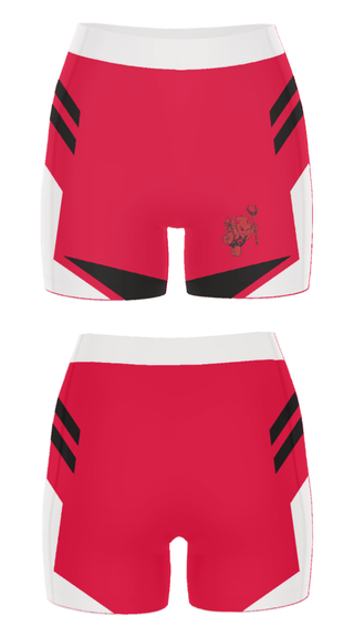 Women's Compression Shorts, Coquille Red Devils, Softball, Teamtime, Team time, sublimation, custom sports apparel, team uniforms, spirit wear, spiritwear, sports uniforms, custom shirts, team store, custom team store, fundraiser sports, apparel fundraiser