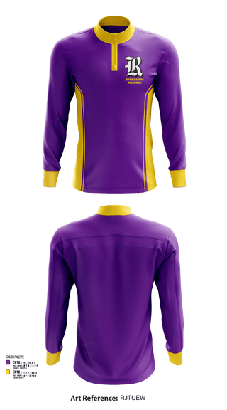 Quarter Zip Jacket, Reynoldsburg Volleyball, Women's Volleyball, Teamtime, Team time, sublimation, custom sports apparel, team uniforms, spirit wear, spiritwear, sports uniforms, custom shirts, team store, custom team store, fundraiser sports, apparel fundraiser
