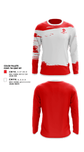 Whitmore Lake High School Golf 59453350 Long Sleeve Performance Shirt - 1