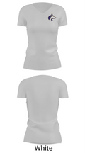Marsing High School Cheer 8568525 Women's Short Sleeve V-neck Shirt - 19