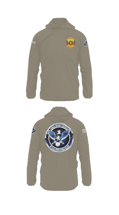 TS FEDERAL PRIVATE SECURITY & BODYGUARD 72741630 Windbreaker - 58