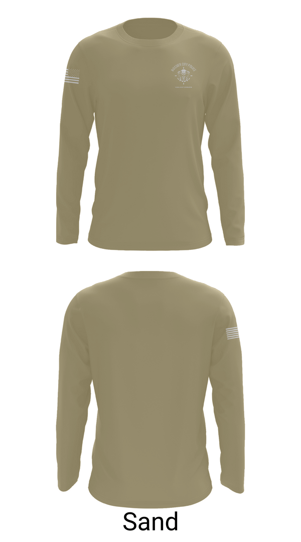 Long Sleeve Performance Shirt, Bossier Police Violent Crimes, Police, Teamtime, Team time, sublimation, custom sports apparel, team uniforms, spirit wear, spiritwear, sports uniforms, custom shirts, team store, custom team store, fundraiser sports, apparel fundraiser