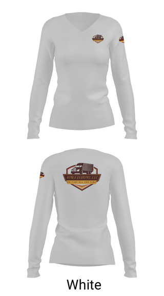 Womens Long Sleeve Vneck Shirt, Petra logistics llc, , Teamtime, Team time, sublimation, custom sports apparel, team uniforms, spirit wear, spiritwear, sports uniforms, custom shirts, team store, custom team store, fundraiser sports, apparel fundraiser