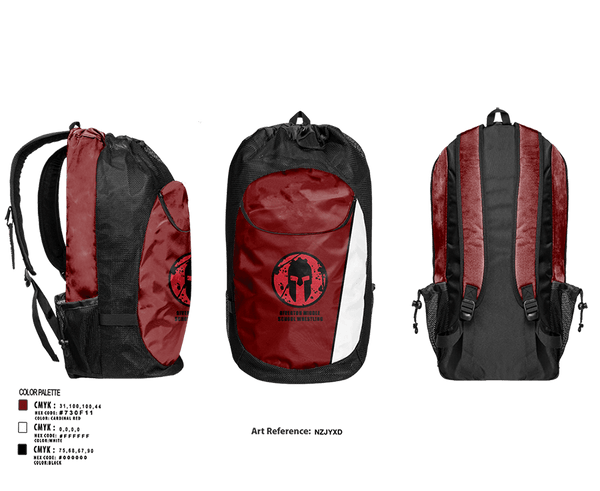 Gear Bag, Riverton Middle School Wrestling, Wrestling, Teamtime, Team time, sublimation, custom sports apparel, team uniforms, spirit wear, spiritwear, sports uniforms, custom shirts, team store, custom team store, fundraiser sports, apparel fundraiser