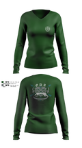 9135 74248707 Women's Long Sleeve V-neck Shirt - 130