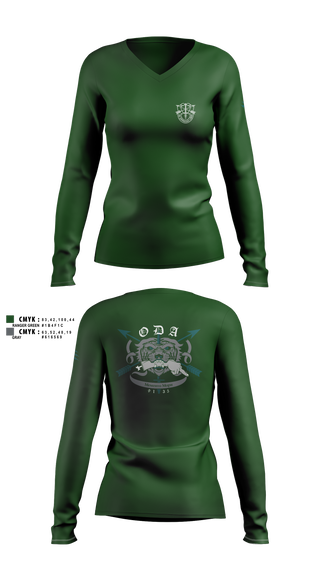 Womens Long Sleeve Vneck Shirt, 9135, National Guard, Teamtime, Team time, sublimation, custom sports apparel, team uniforms, spirit wear, spiritwear, sports uniforms, custom shirts, team store, custom team store, fundraiser sports, apparel fundraiser