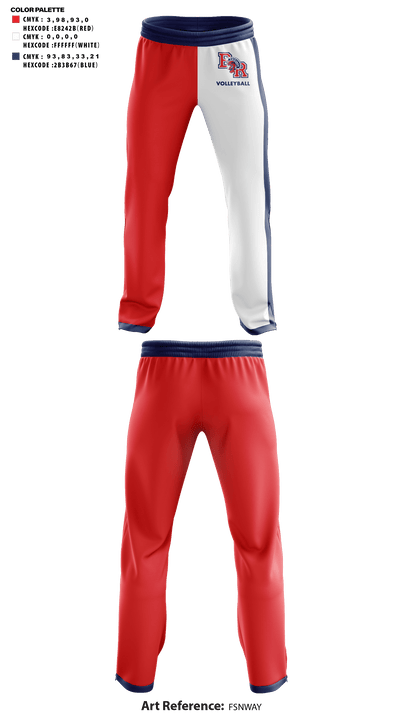 Bridgewater-Raynham Regional High School Volleyball 53115621 Sweatpants - 42