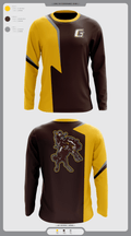 Garden City Broncbusters 16603778 Long Sleeve Performance Shirt - 2