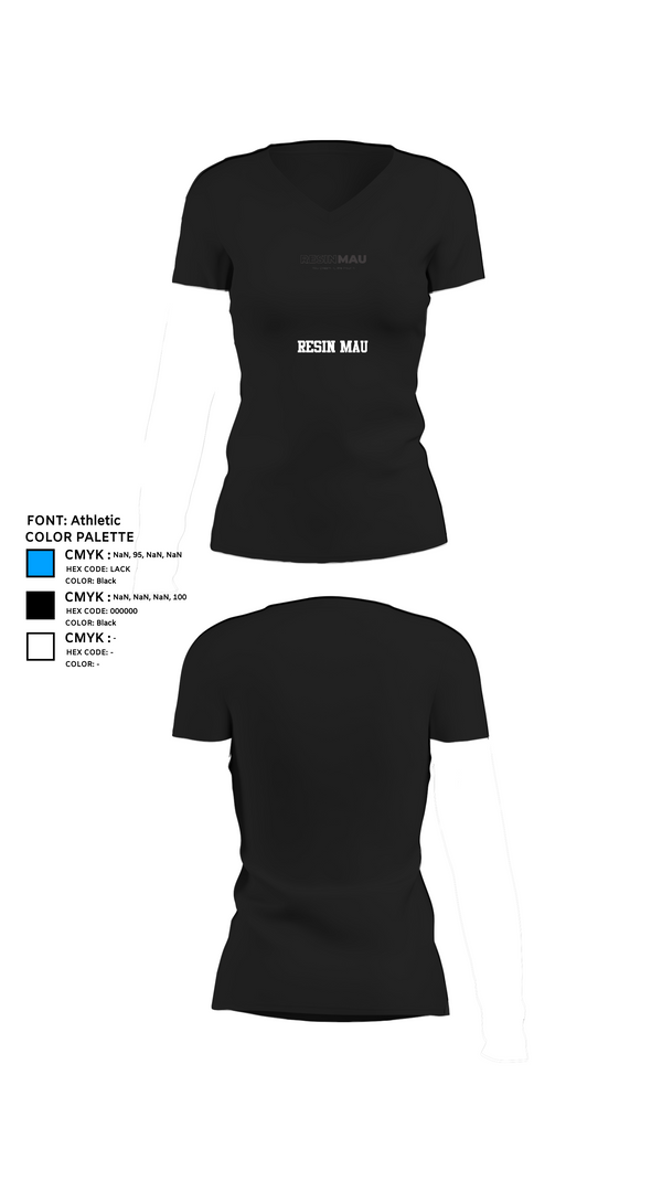 Womens Short Sleeve Vneck Shirt, Resin Mau, , Teamtime, Team time, sublimation, custom sports apparel, team uniforms, spirit wear, spiritwear, sports uniforms, custom shirts, team store, custom team store, fundraiser sports, apparel fundraiser