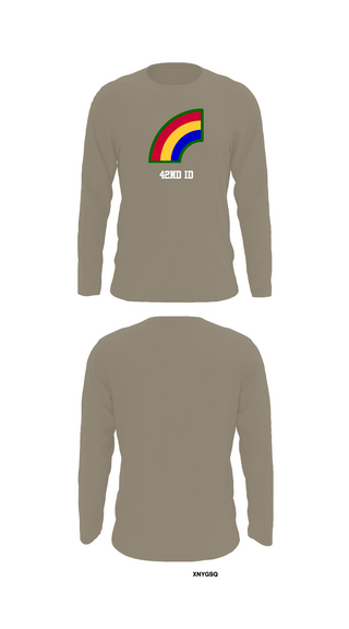Long Sleeve Performance Shirt, 42nd ID, Army, Teamtime, Team time, sublimation, custom sports apparel, team uniforms, spirit wear, spiritwear, sports uniforms, custom shirts, team store, custom team store, fundraiser sports, apparel fundraiser