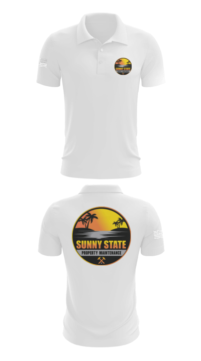 Sunny State Property Maintenance 42912711 Short Sleeve Performance Polo - 9