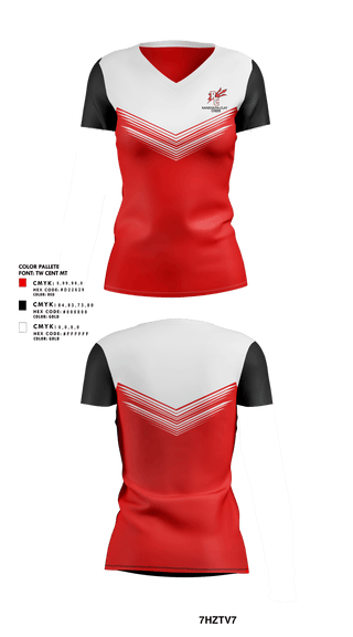 Womens Short Sleeve Vneck Shirt, Randolph-Clay High School Cheer, Cheer, Teamtime, Team time, sublimation, custom sports apparel, team uniforms, spirit wear, spiritwear, sports uniforms, custom shirts, team store, custom team store, fundraiser sports, apparel fundraiser