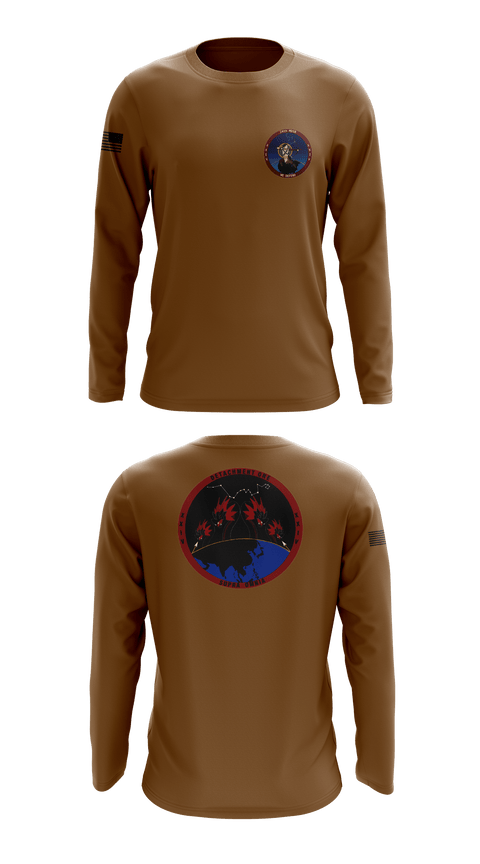 Long Sleeve Performance Shirt, Detachment 1, 24th MDSB, , Teamtime, Team time, sublimation, custom sports apparel, team uniforms, spirit wear, spiritwear, sports uniforms, custom shirts, team store, custom team store, fundraiser sports, apparel fundraiser