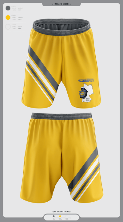 Wiesbaden warriors 36556050 Athletic Shorts With Pockets - 2