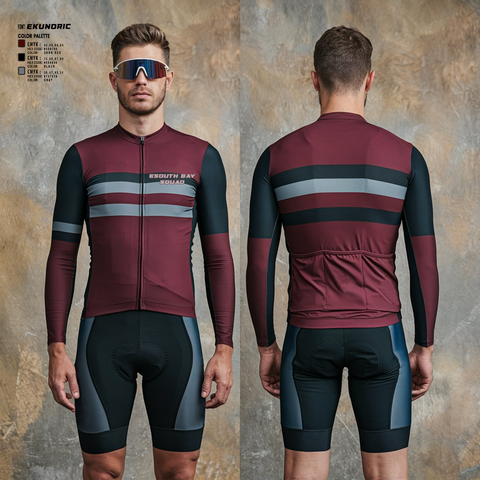 Long Sleeve Performance Shirt, South Bay Squad, Cycling, Teamtime, Team time, sublimation, custom sports apparel, team uniforms, spirit wear, spiritwear, sports uniforms, custom shirts, team store, custom team store, fundraiser sports, apparel fundraiser