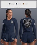 Hartford Police Department 37049516 Women's Long Sleeve V-neck Shirt -1 5