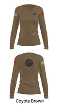 VAQ-131 90962102 Women's Long Sleeve V-neck Shirt - 16