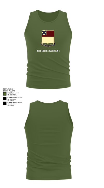 HHD 166th Regiment 4853273 Tank Top - 59