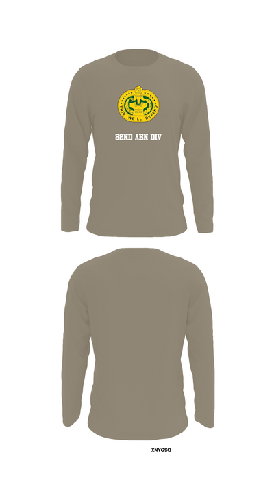 82nd ABN div 27277732 Long Sleeve Performance Shirt 72