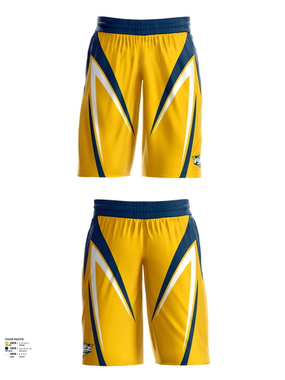 A2Z Select 95555799 Mens Reversible Basketball Shorts - 1