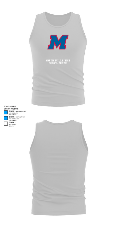 Martinsville High School Cheer 58334733 Tank Top - 13