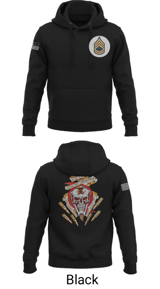 Hoodie, A Co 1/155 INF, Army, Teamtime, Team time, sublimation, custom sports apparel, team uniforms, spirit wear, spiritwear, sports uniforms, custom shirts, team store, custom team store, fundraiser sports, apparel fundraiser