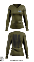 PSA gear 85024144 Women's Long Sleeve V-neck Shirt - 1
