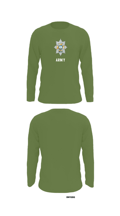 Sherwood Foresters 95108079 Long Sleeve Performance Shirt - 52