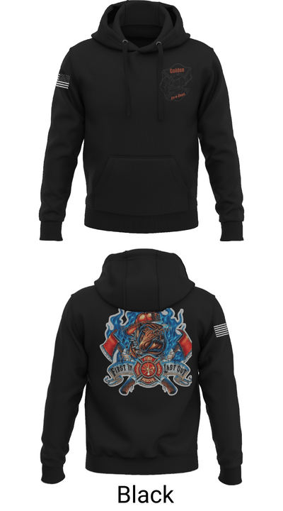 Golden Fire Dept. 85481633 Hoodie - 38
