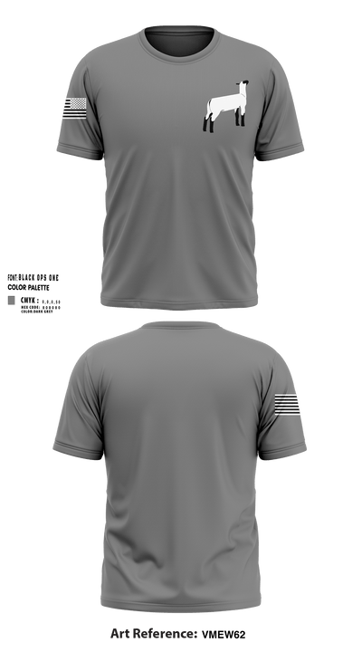 Hover Show Lambs 67940575 Short Sleeve Performance Shirt - 1