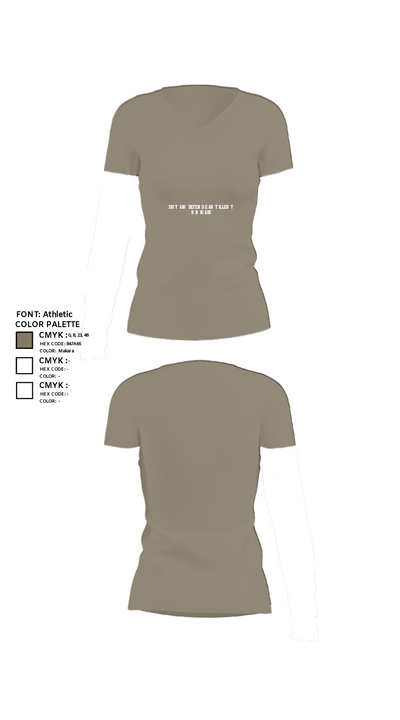 31st Air Defense Artillery Brigade 44742627 Women's Short Sleeve V-neck Shirt - 64