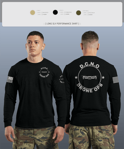 D.C.N.O 91339964 Long Sleeve Performance Shirt - 5
