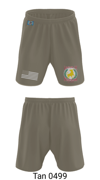 Athletic Shorts With Pockets, Legion IX, Army, Teamtime, Team time, sublimation, custom sports apparel, team uniforms, spirit wear, spiritwear, sports uniforms, custom shirts, team store, custom team store, fundraiser sports, apparel fundraiser