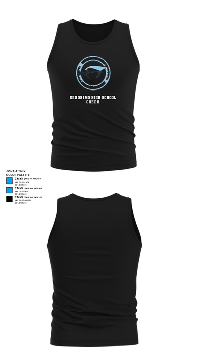 Geronimo High School Cheer 21079944 Tank Top - 32