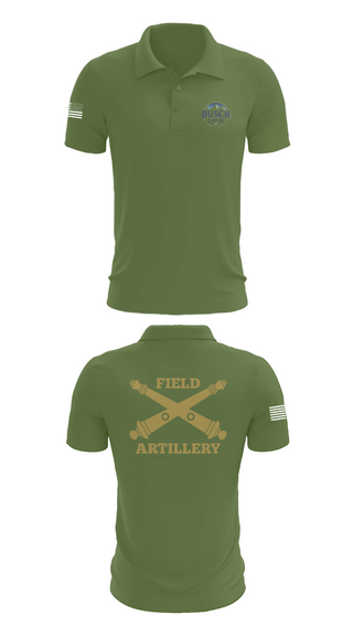 Short Sleeve Performance Polo, Busch Latte, Army, Teamtime, Team time, sublimation, custom sports apparel, team uniforms, spirit wear, spiritwear, sports uniforms, custom shirts, team store, custom team store, fundraiser sports, apparel fundraiser